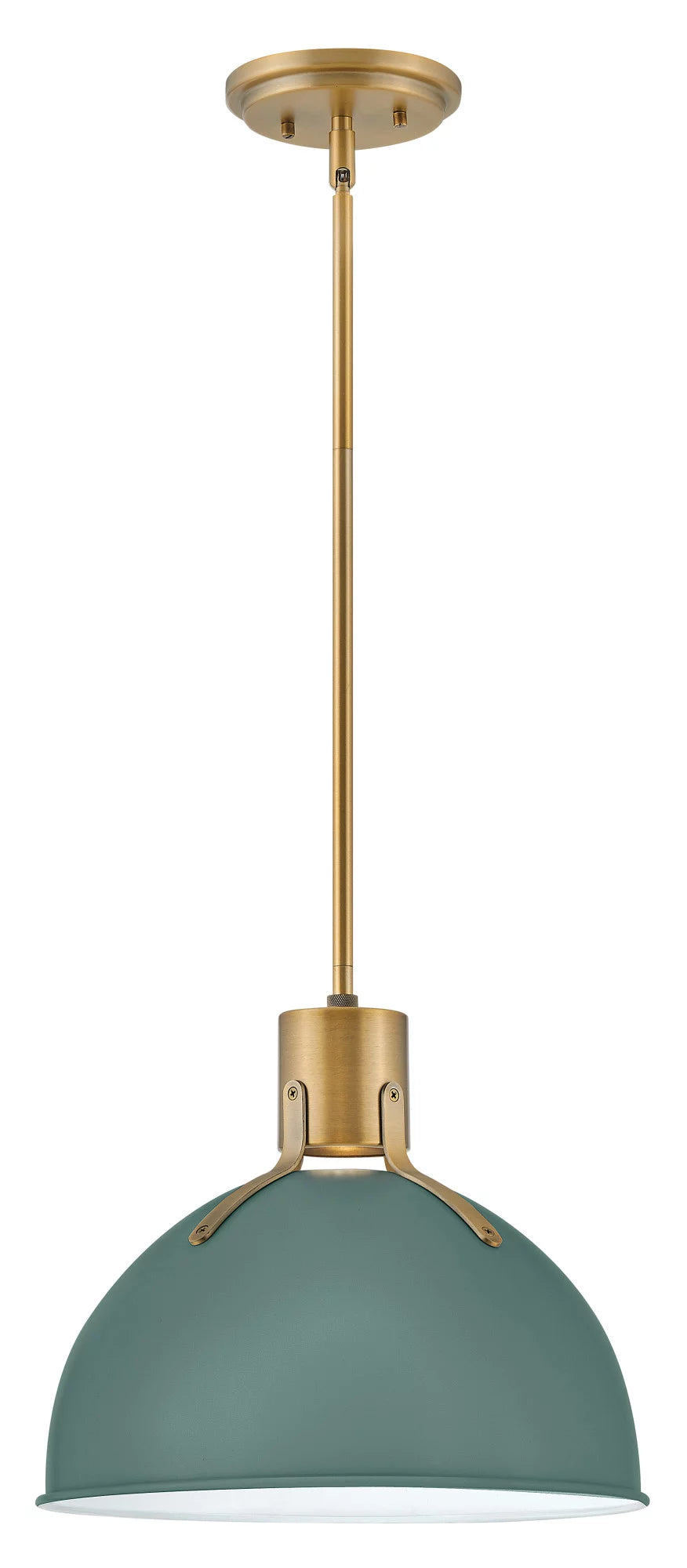 14 Inch 6.5W 1 LED Small Pendant Satin Black Finish N97259