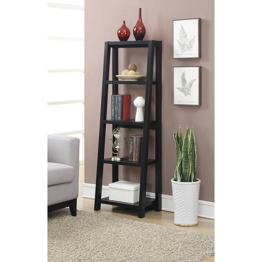 White 5-Tier Bookcase X864
