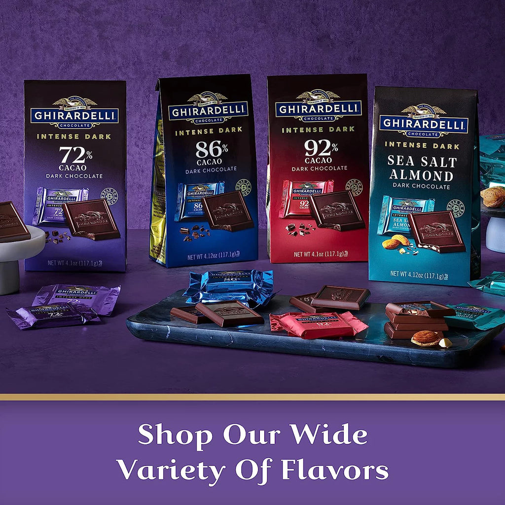 72% Cacao Dark Chocolate Squares (Pack Of 3) G350