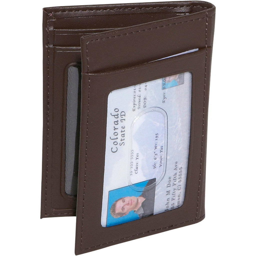 Black Leather Card Case X37675