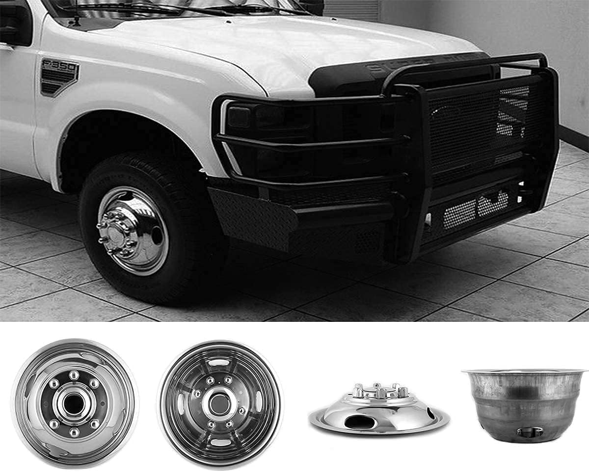 17inch Polished Stainless Steel 8 Lug Wheel Simulators M575194
