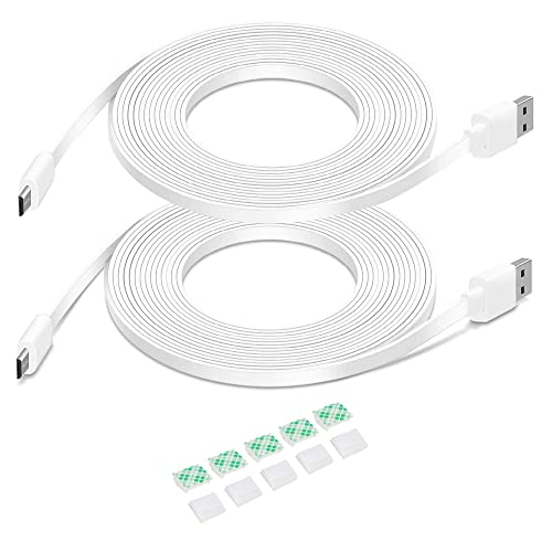 2Pack 10FT Flat Power Extension Cable B843034
