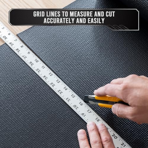 Black 24" x 10 ft Tool Box Drawer Liner C735