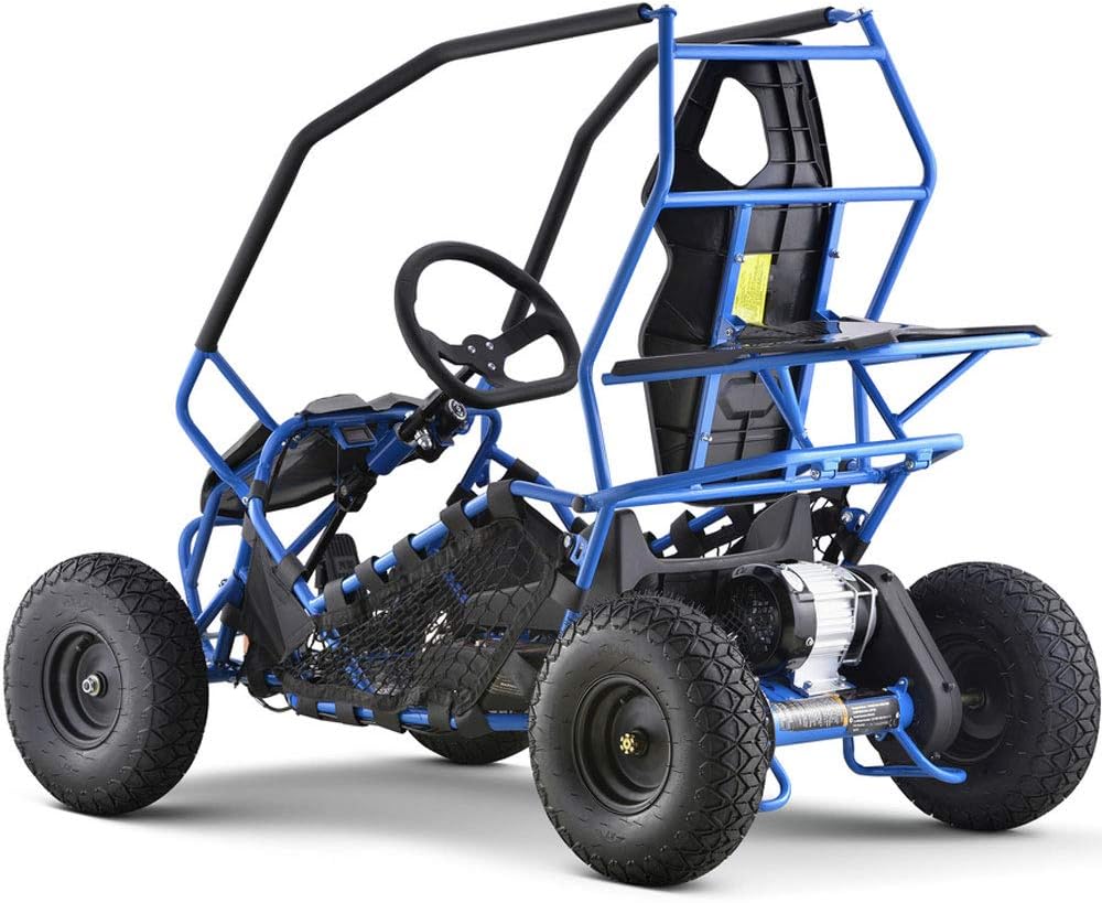Blue 1000w Electric Go Kart Y905