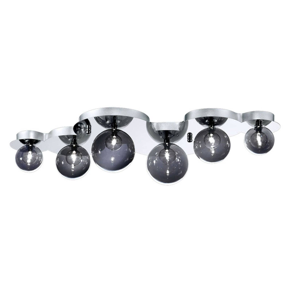 Chrome Flush Mount Light F984