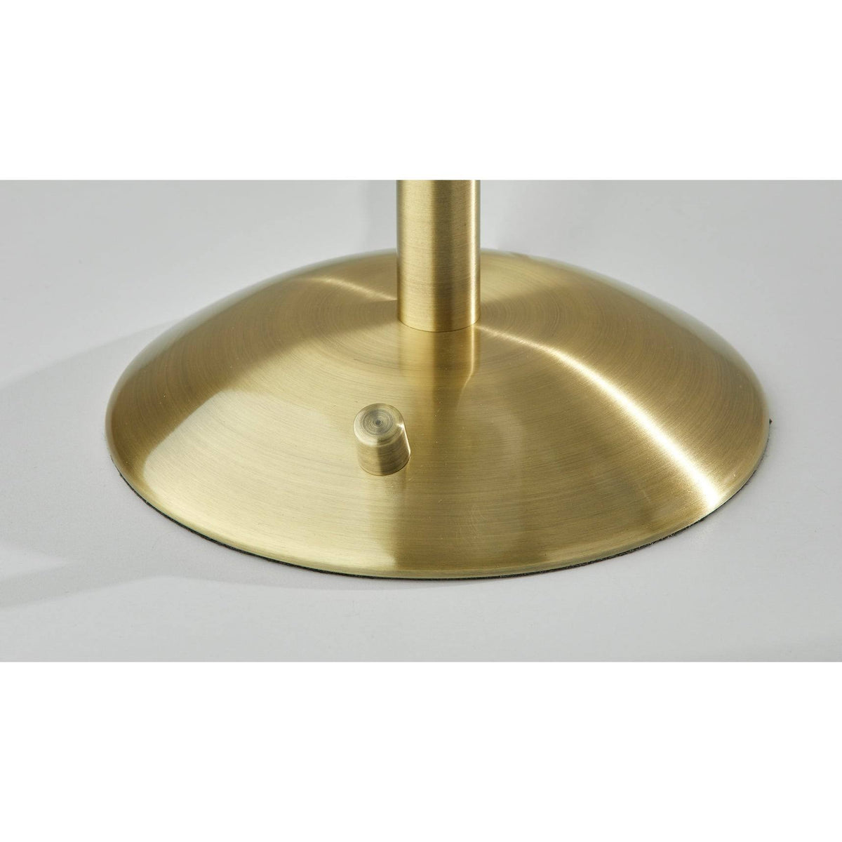 Milk White Brushed Steel Desk Lamp S459
