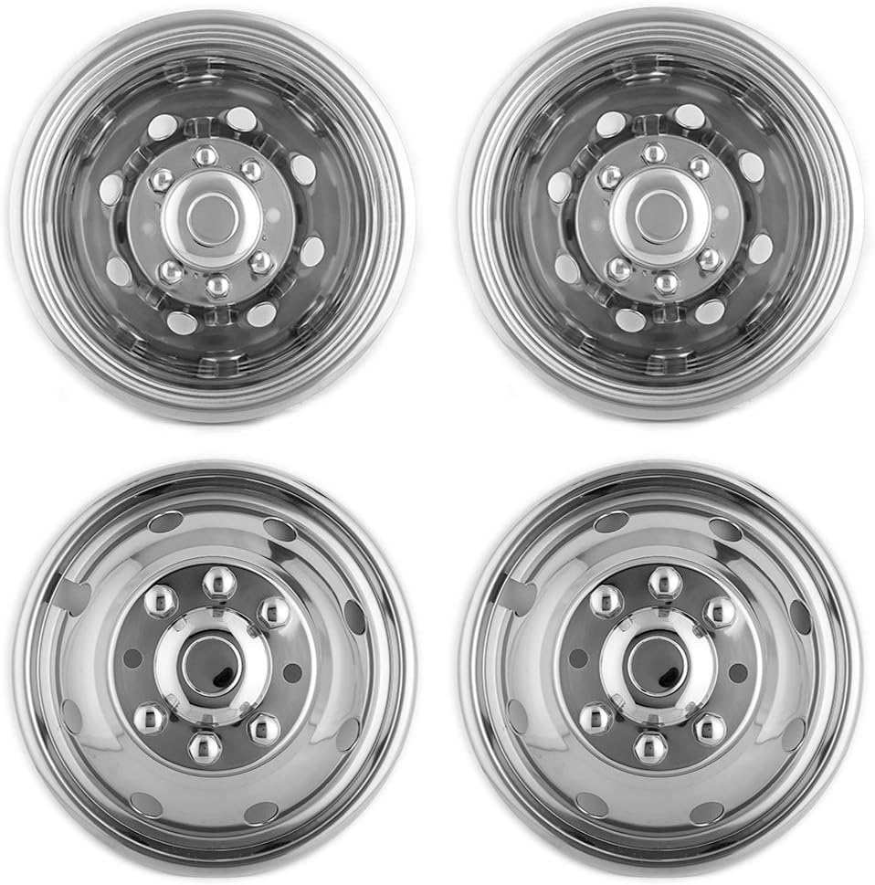 17inch Polished Stainless Steel 8 Lug Wheel Simulators M575194