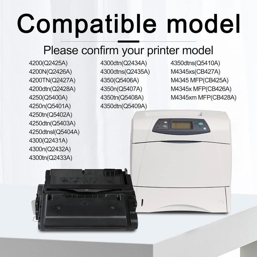 Black Compatible 45A Toner Cartridge Replacement H383472