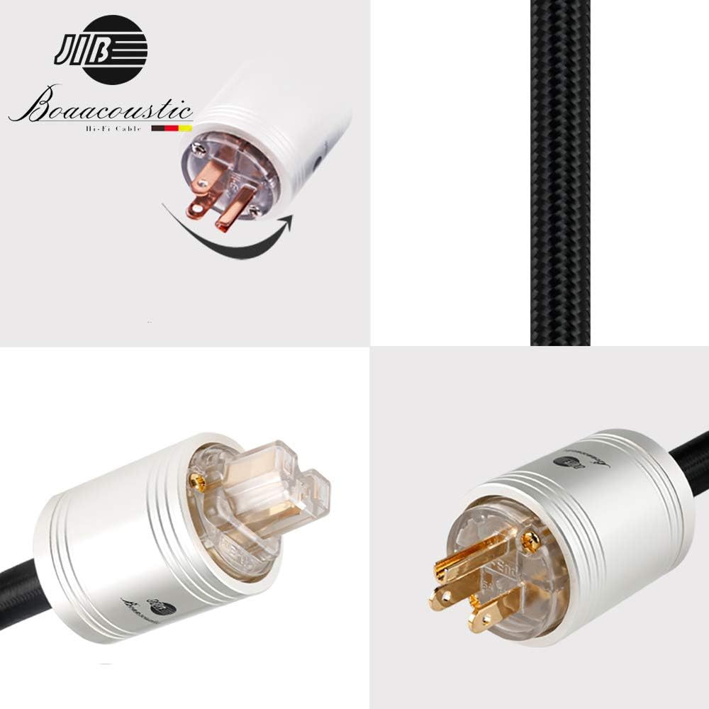 4N OFC Male to Female Power Cable US Plug 3.2ft D7233