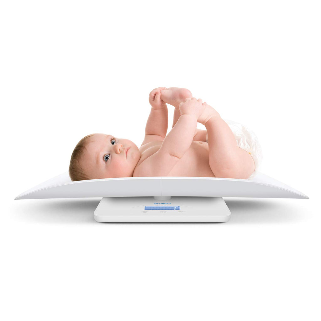 Baby Scale, Pet Scale, Toddler Scale, Digital Scale, Blue Backlight L980379