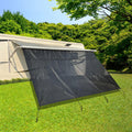 RV Awning Shade Screen with Zipper 8'X15'3'' N93169