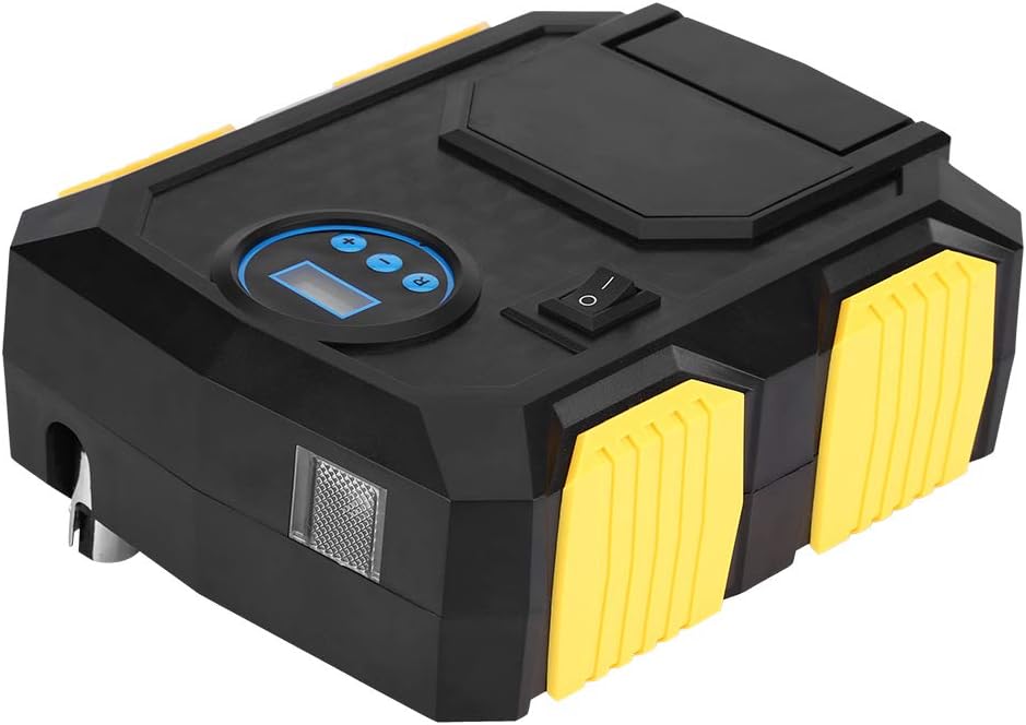 12V Digital Portable Car Tire Inflator Pump 150PSI Q794810