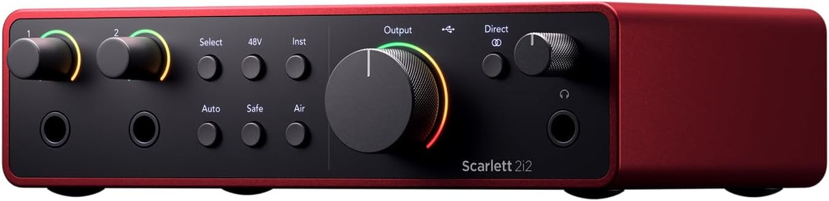 USB Audio Interface with CR3-X Multimedia Monitors and 24 Pack Acoustic Wedge Panels P586265