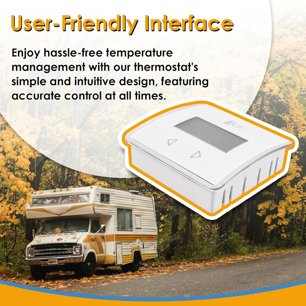 RV Single Zone Wall Thermostat Digital Temperature Display Replacement I581