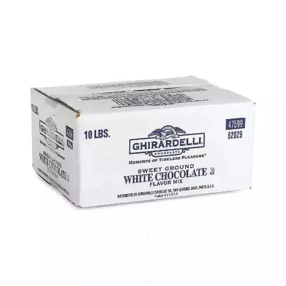 Sweet Ground White Chocolate Flavored Powder, 10 lbs Bag R525698