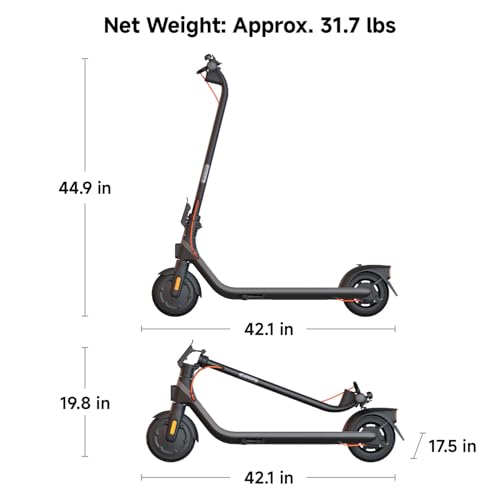 Electric KickScooter with 8.1" Shock-Absorbing Tires R3084