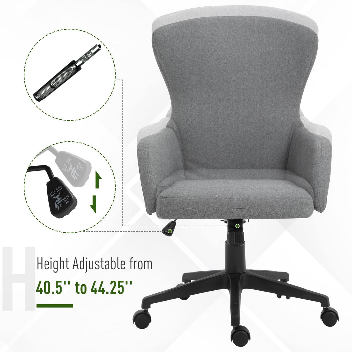 Ergonomic Office Chair with 5 Castor G85716