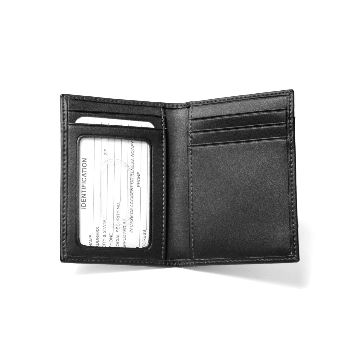 Black Leather Card Case X37675