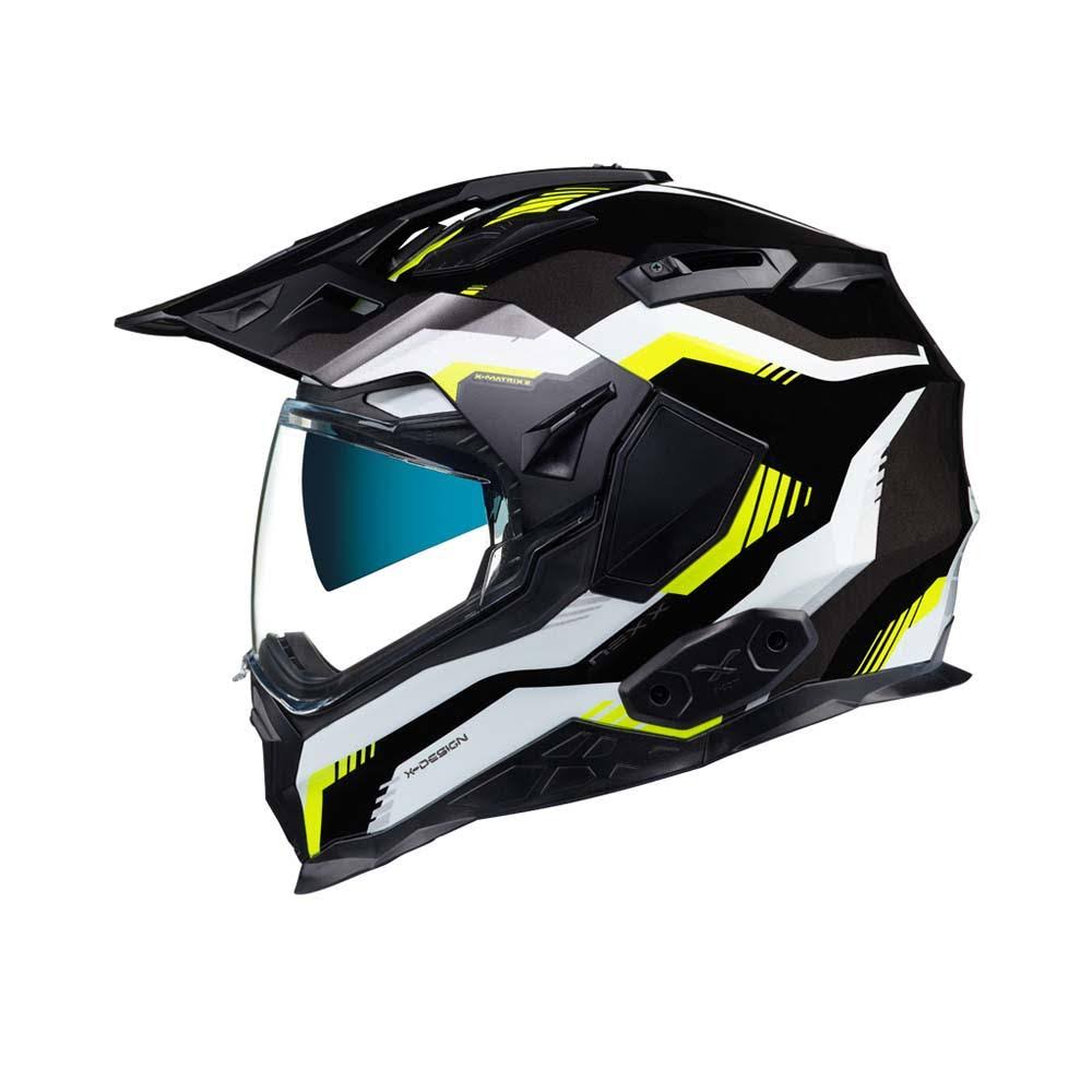 Grey Hi-Viz Yellow Black Helmet 3XL F697