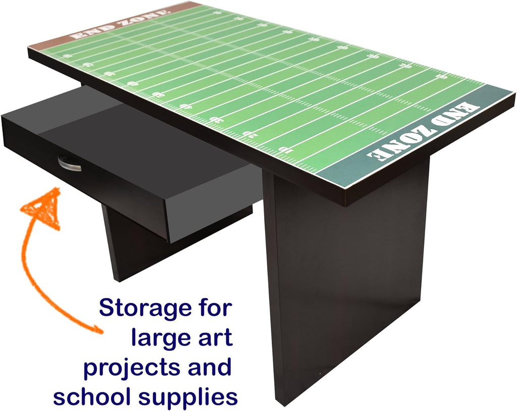 Kids Football Fan Desk with Drawer U62853
