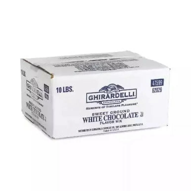 Sweet Ground White Chocolate Flavored Powder, 10 lbs Bag R525698