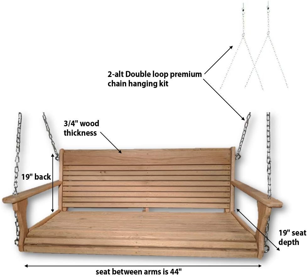 Wood Porch Swing F330