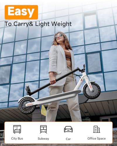 Electric Scooter with Seat, 16 Mph, 8.5'' Tire, 350W Motor J6294