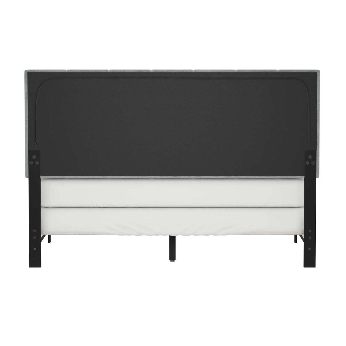 Platinum Gray Upholstered Queen Bed G370