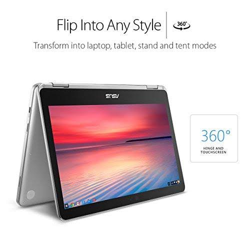 12.5-inch Touchscreen Convertible Chromebook, Intel Core M7, 8GB Ram, 64GB Flash Storage T30504