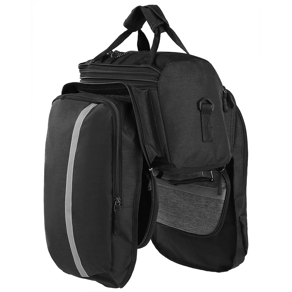 Bicycle Rear Seat Bag Waterproof with Rain Cover Z9037
