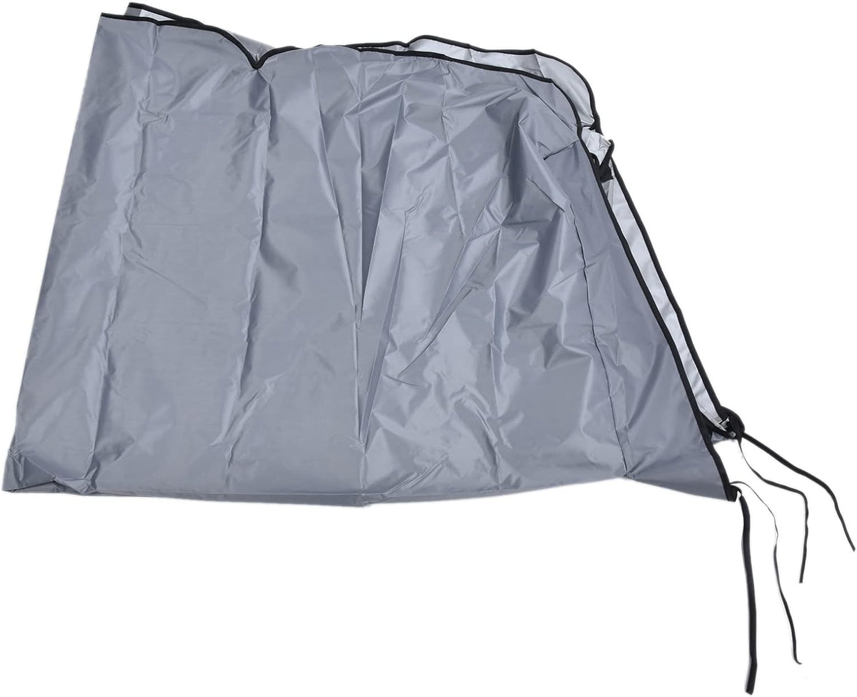 3 Seats Outdoor Canopy Swing Glider with Cushion Cover (Grey) U166