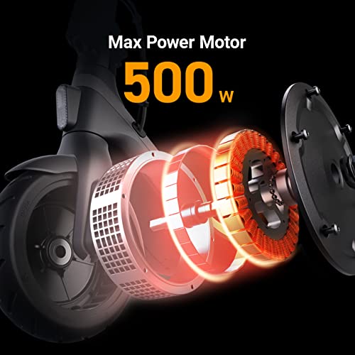 Electric KickScooter with 8.1" Shock-Absorbing Tires R3084