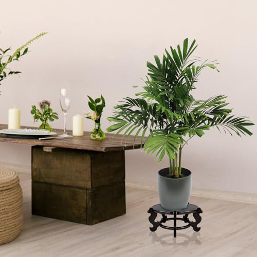 8 Inch Wooden Plant Stand I560748