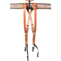 Tan Leather Medium Two-Camera Harness T159