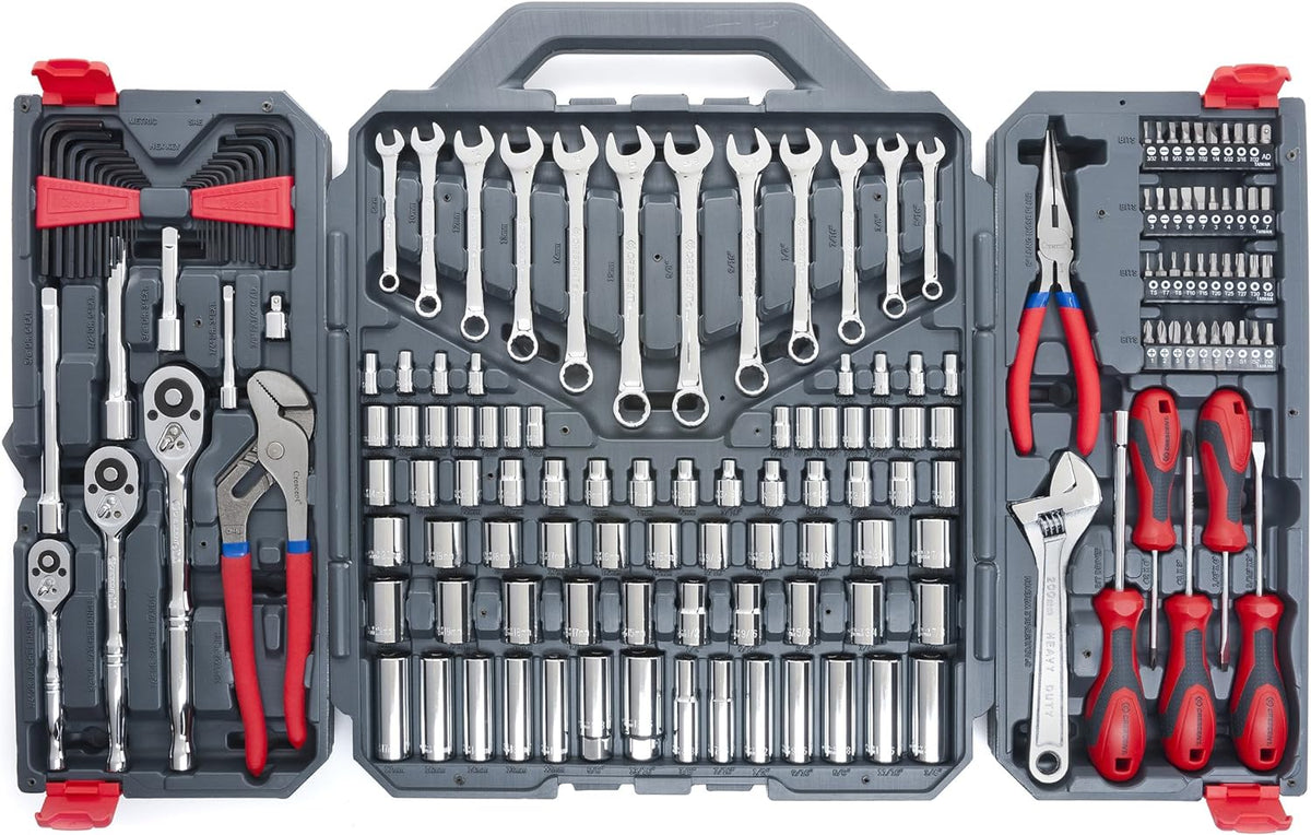 180 Pc. Professional Tool Set in Tool Storage Case E328