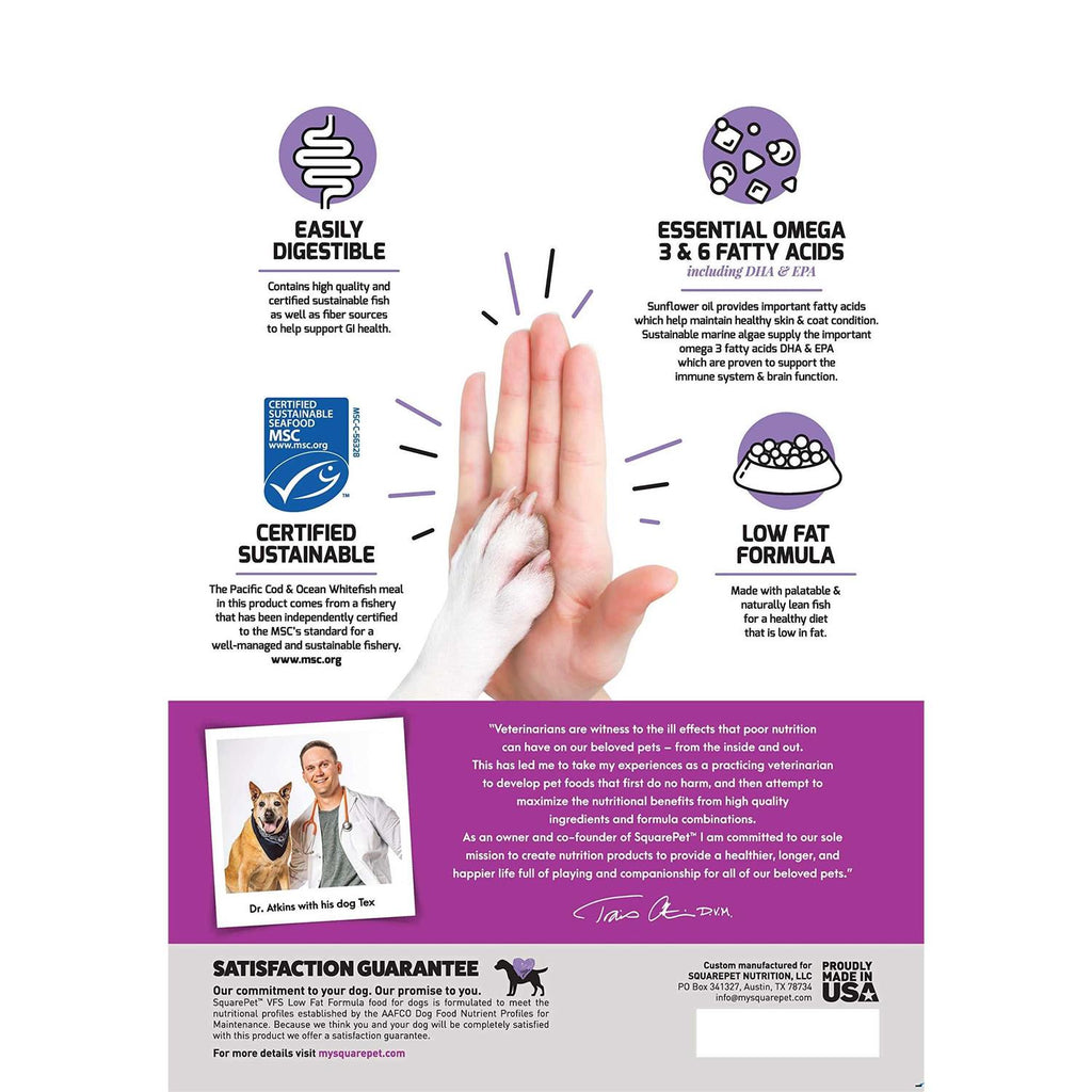 Low Fat Formula Dry Dog Food F36604