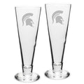 Michigan State Spartans 2-Piece 16oz. Classic Beer Pilsner Y926