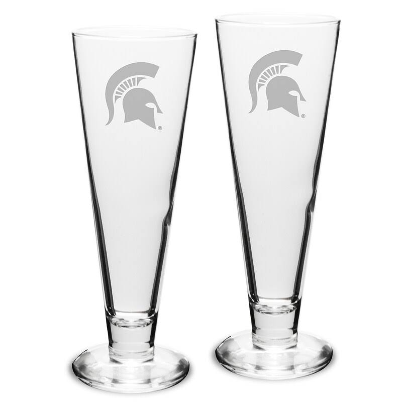 Michigan State Spartans 2-Piece 16oz. Classic Beer Pilsner Y926