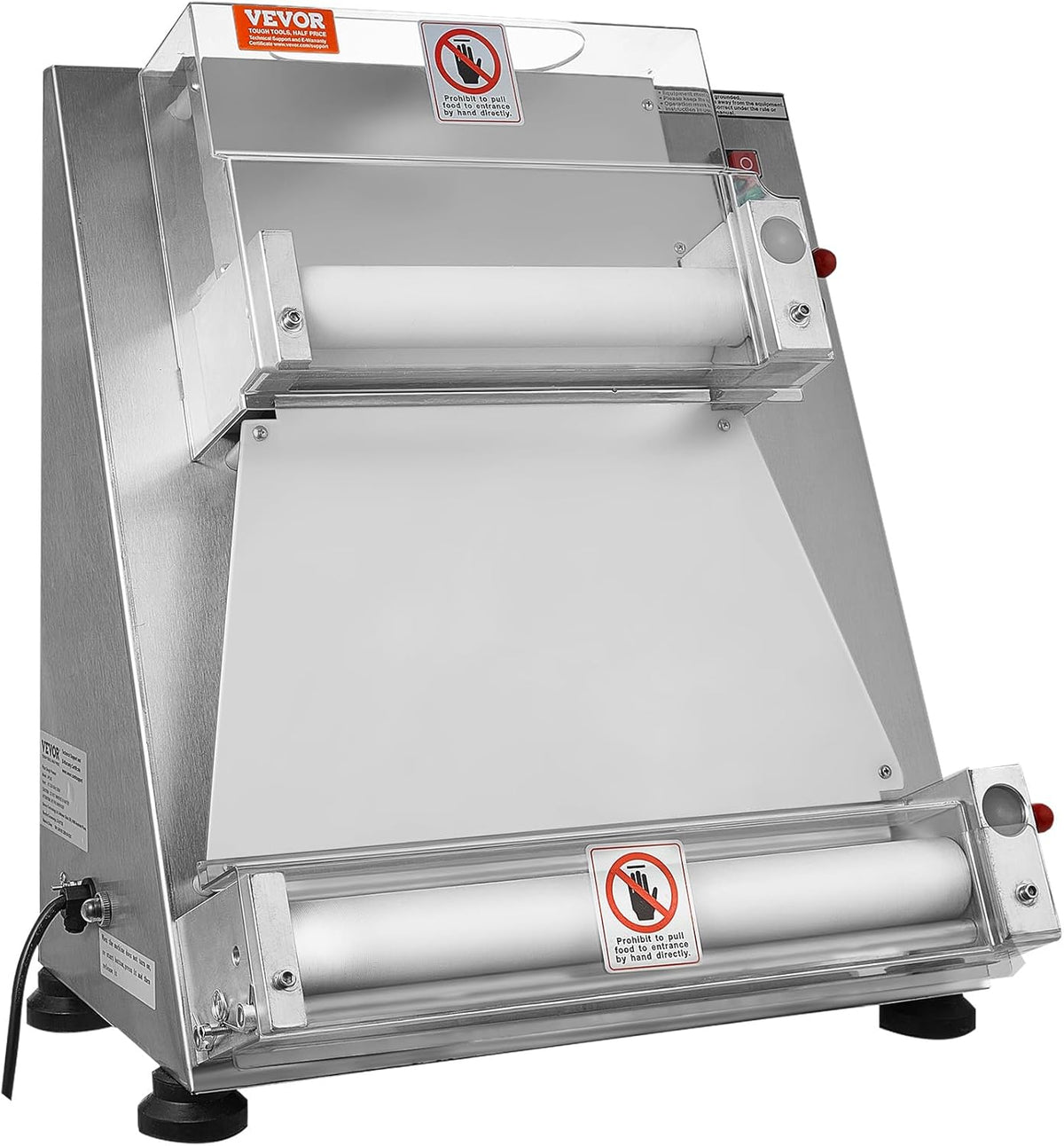 Stainless Steel Automatic Commercial Pizza Dough Roller Sheeter U6847