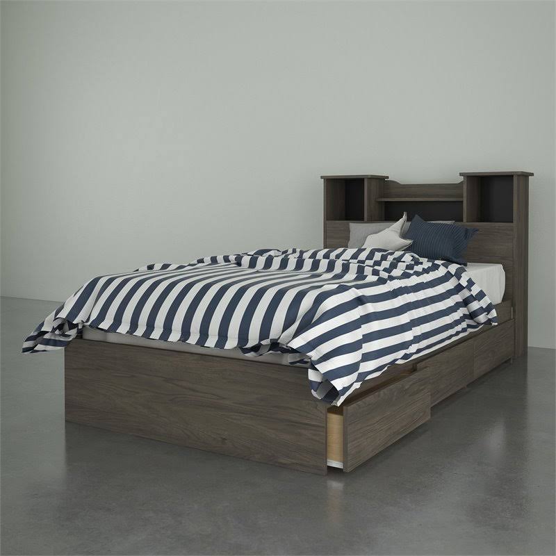 Twin Size Bookcase Headboard H8889