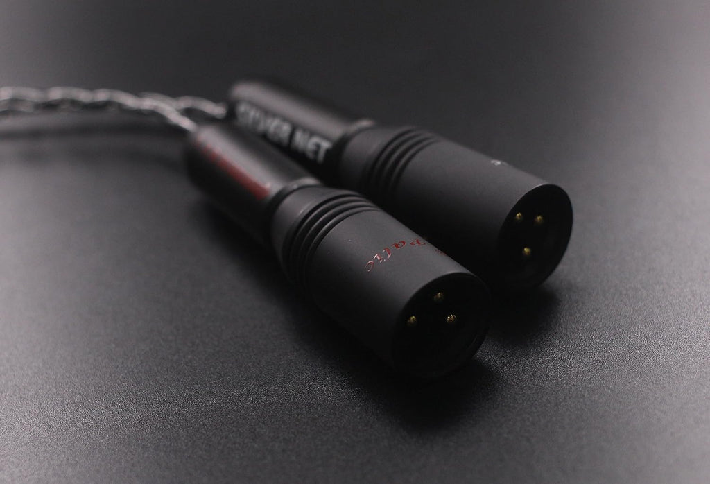 2.5mm TRRS Balanced Male to 2 XLR Male Cable 3.2ft O35630
