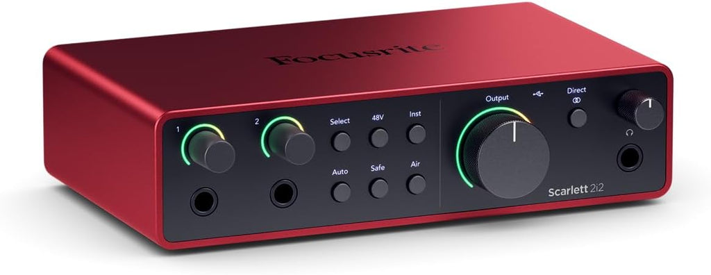 USB Audio Interface with CR3-X Multimedia Monitors and 24 Pack Acoustic Wedge Panels P586265