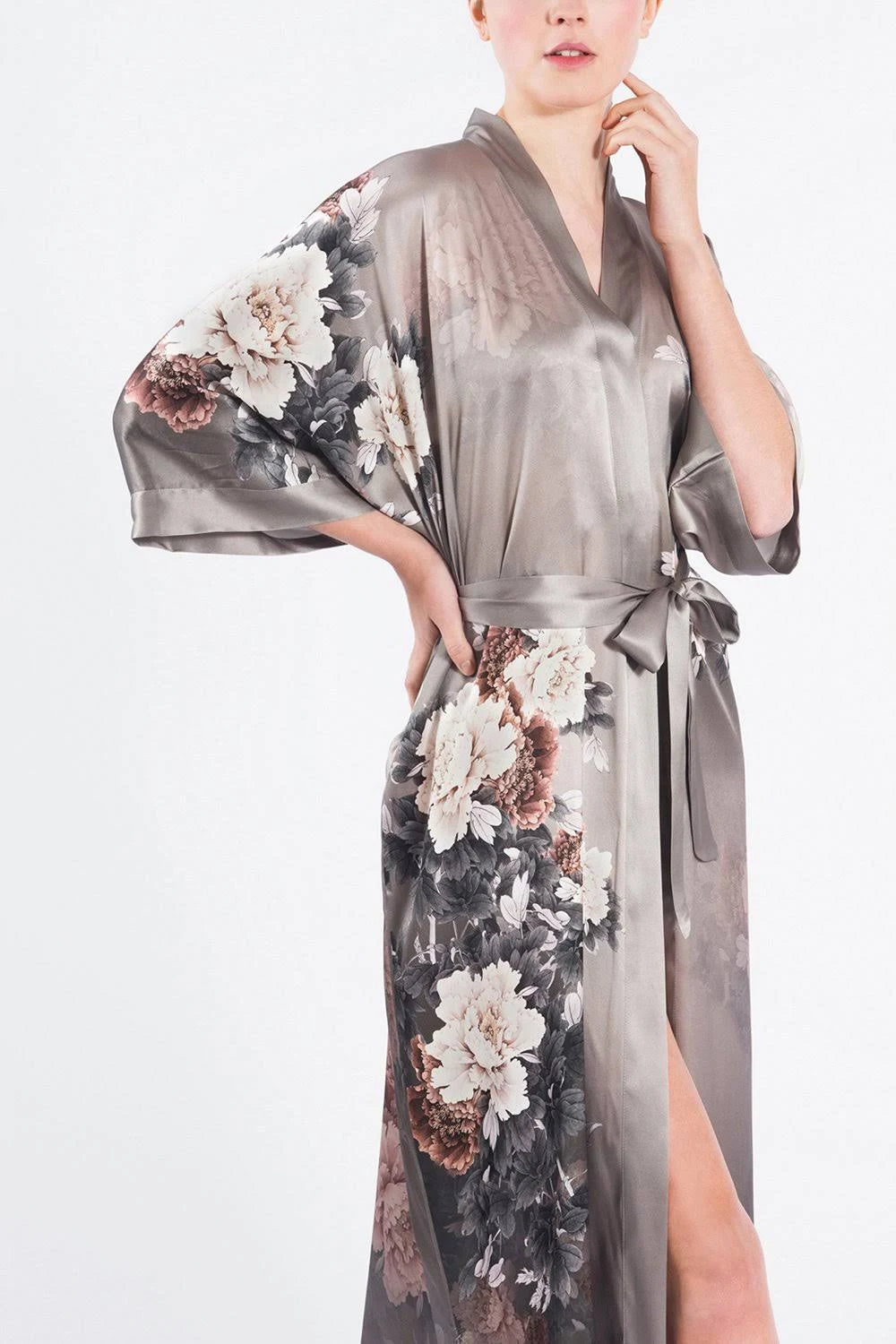 Silk Kimono Robe I40221