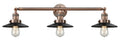 Railroad 3 Light Bathroom Fixture Q20786