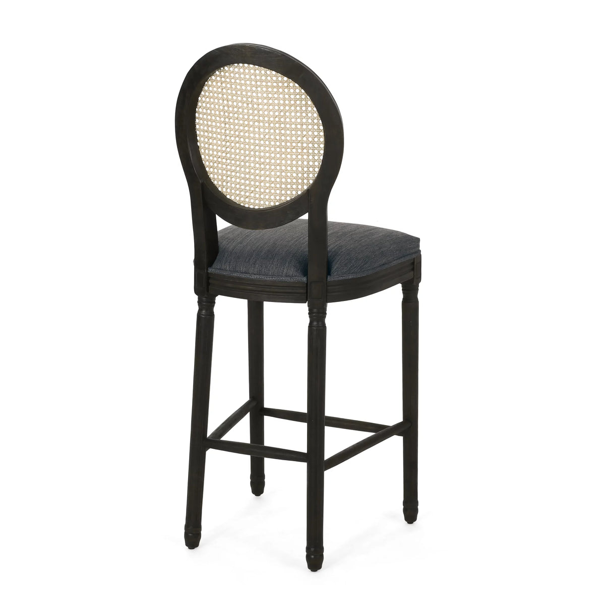 Upholstered Wood Barstools Set of 2 X512