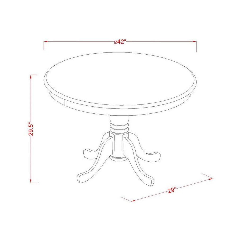 Round Wood Dining Table H77571