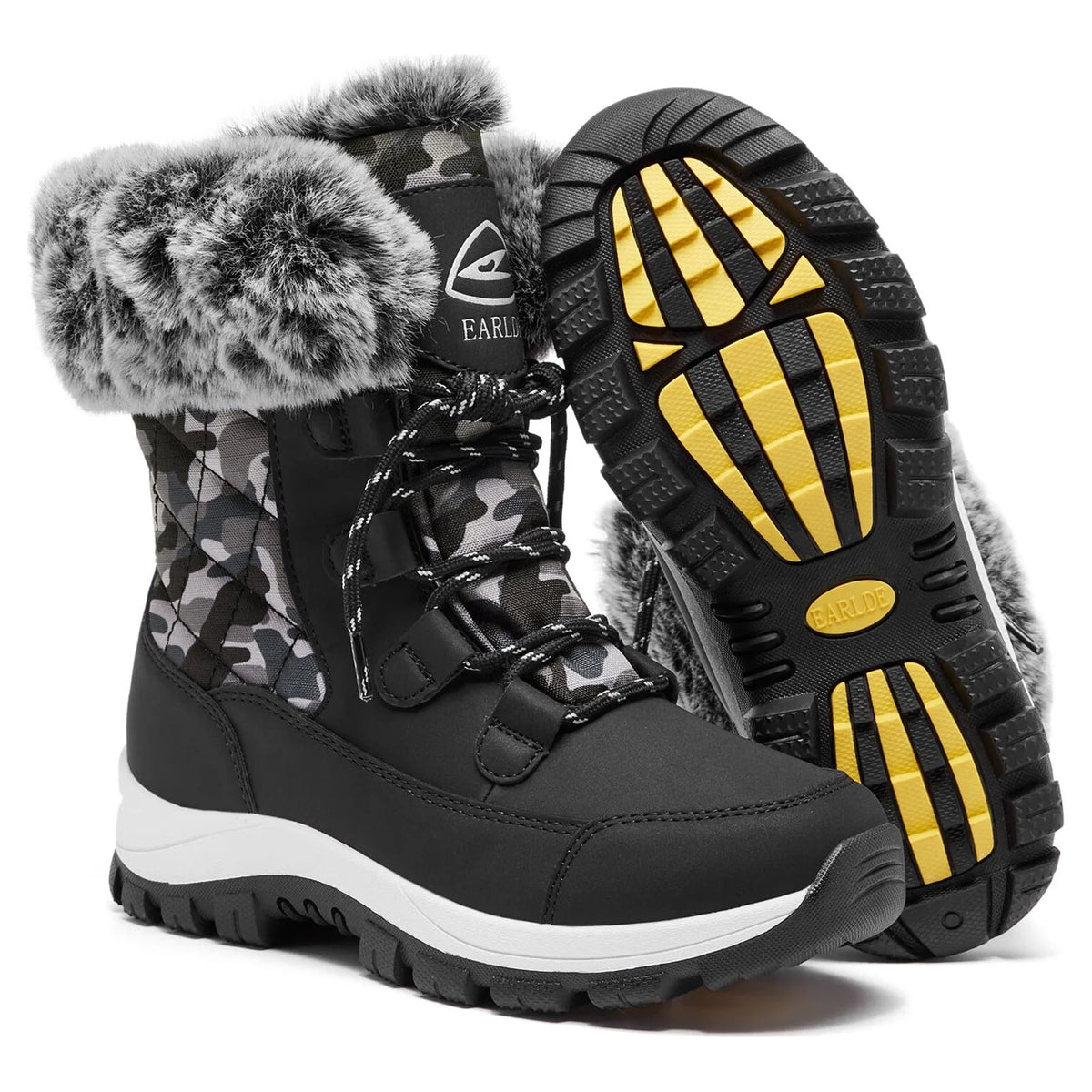 Waterproof Mid Calf Women's Snow Boots G2828