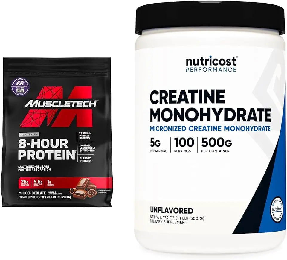 Whey Protein Powder and Creatine Monohydrate Powder Z14690