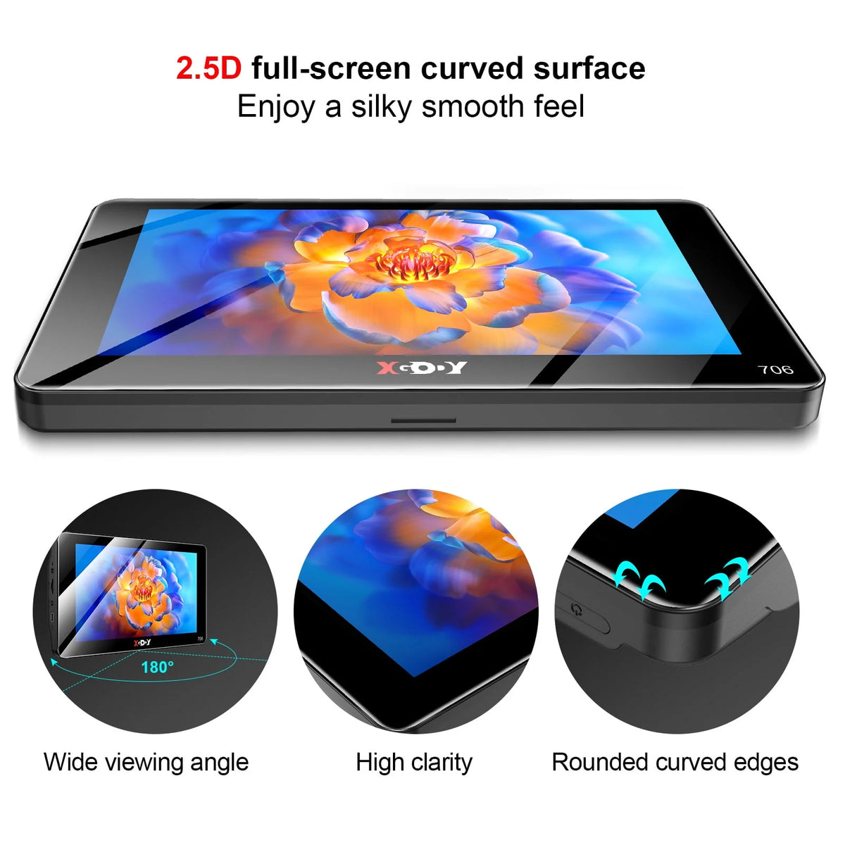 7 inch Truck GPS Navigation with Voice Guidance U54329