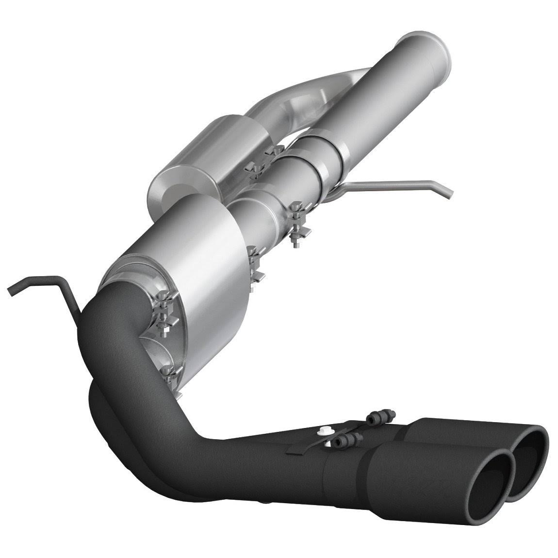 Black Cat Back Exhaust System M379